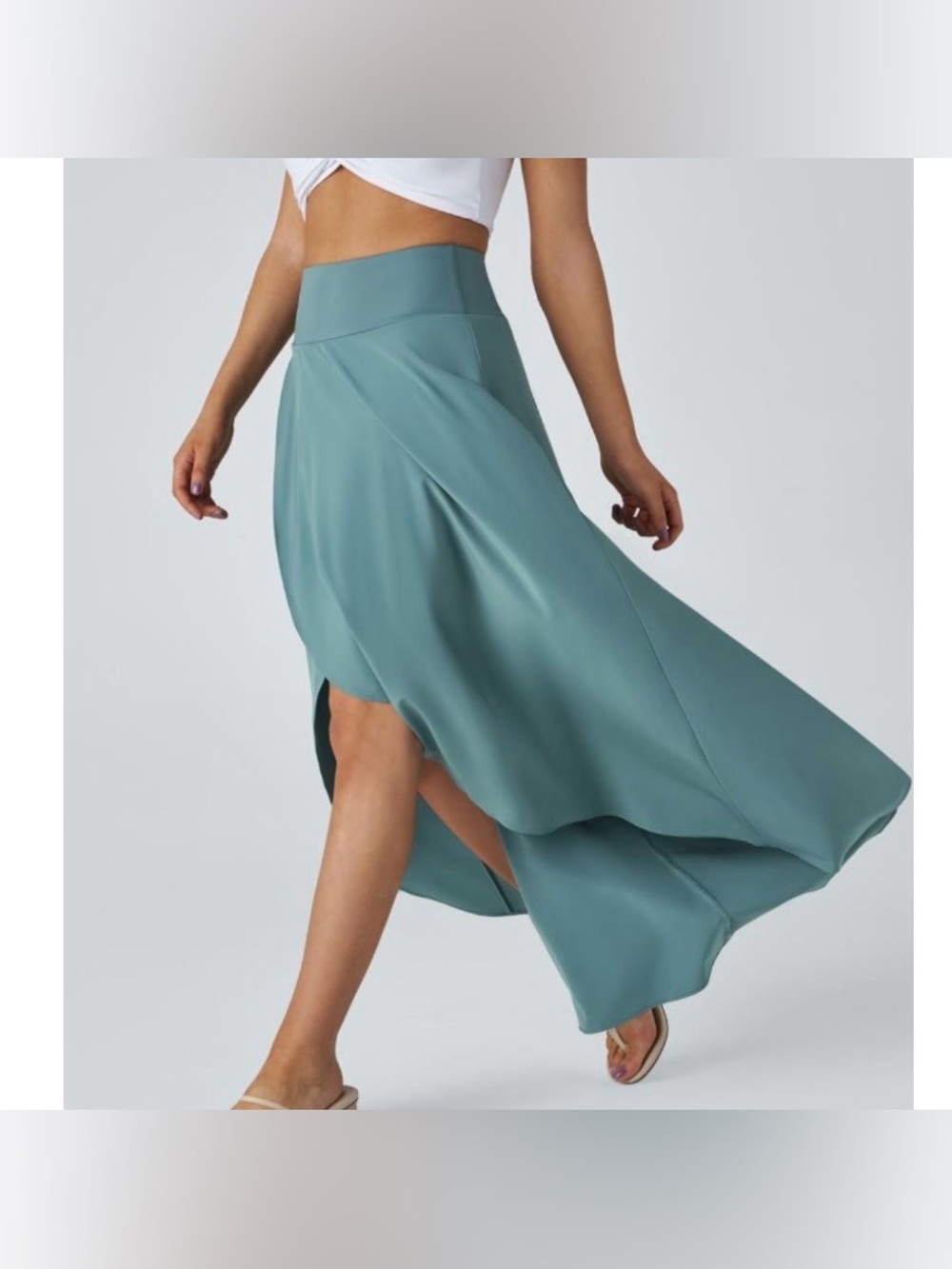 NWT Halara High Waisted Maxi Skirt Skort Size 3X